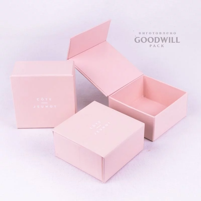 Коробки для ювелірних прикрас з логотипом фото