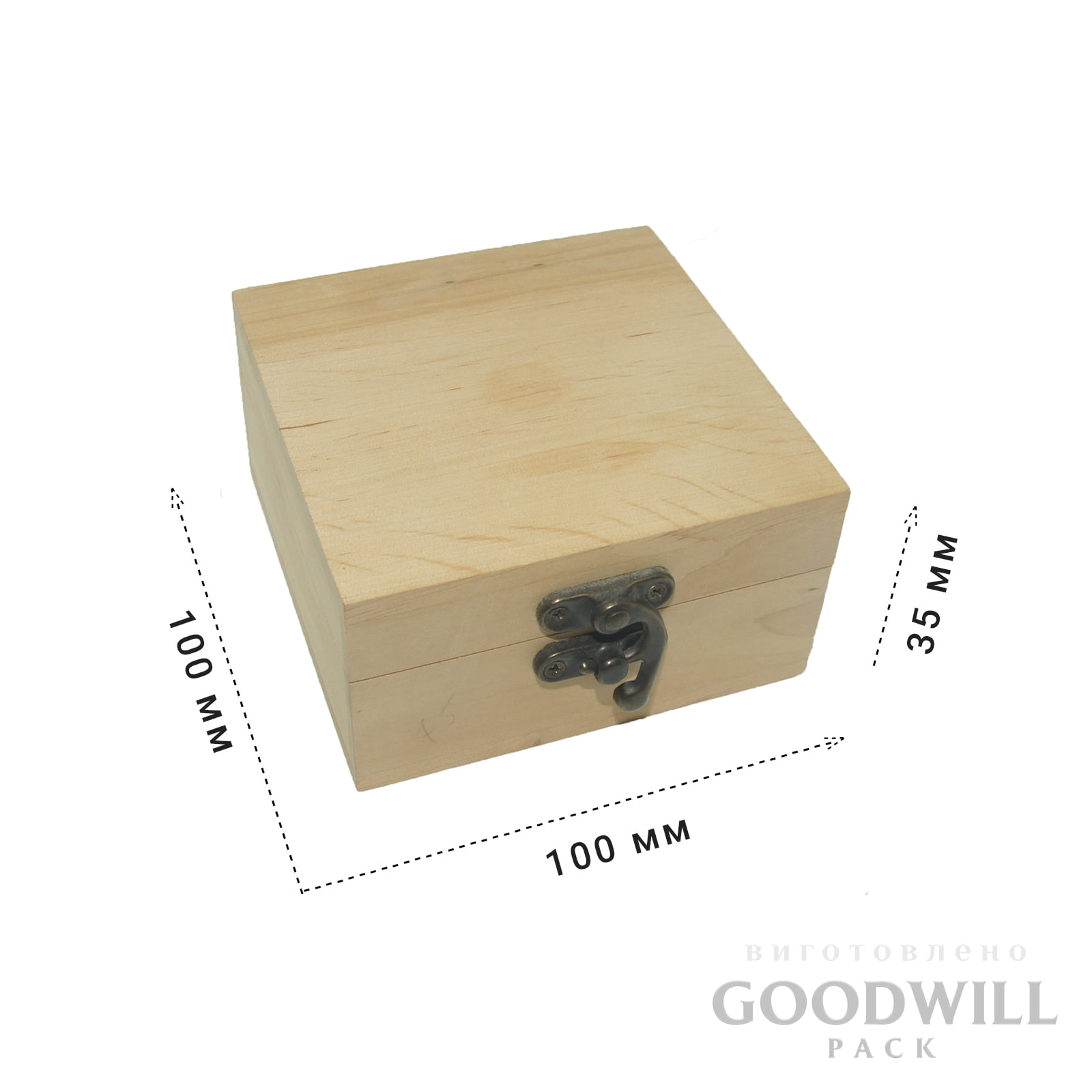 Коробка со съемной крышкой, 250x170x100 мм №96