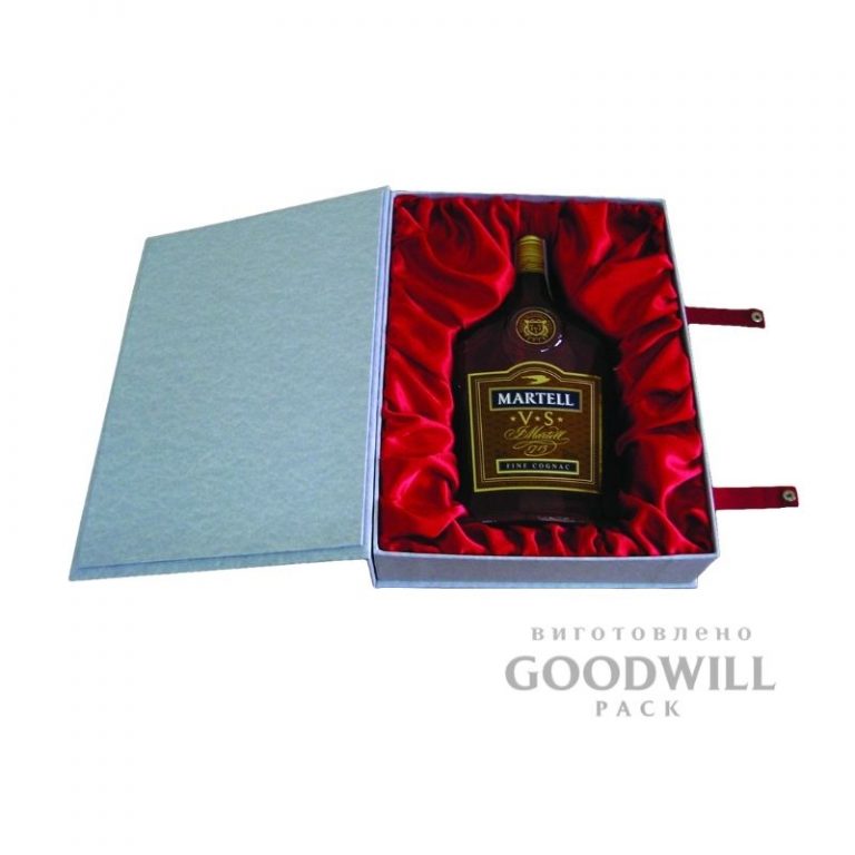 Коробка для коньяка из картона с ложементом - Goodwillpack