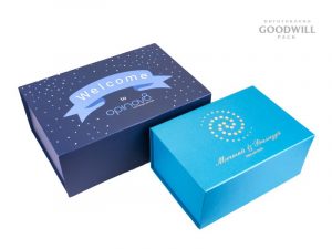 Подарункові коробки виготовлені на замовлення з логотипом фото