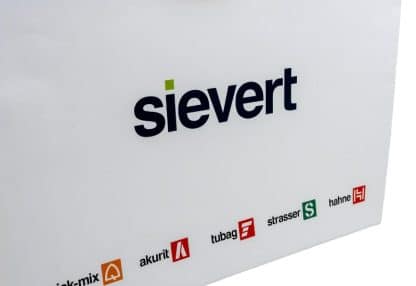Друк логотипу на пакеті фотографія