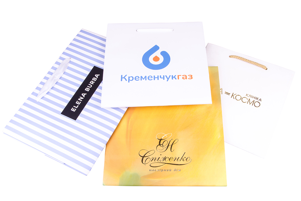 Пакеты с логотипом пример фотография